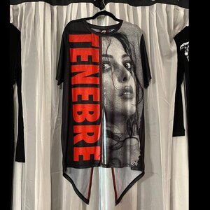 KILLSTAR x Dario Argento Tenebre Mesh Tunic/Minidress XL